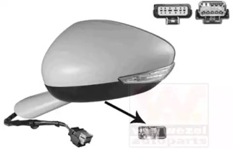 VAN WEZEL 4068827 -  Наружное зеркало